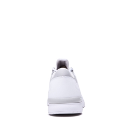 Supra Mens FLOW RUN Low Top Shoes White/Lt Grey/white | US-78137